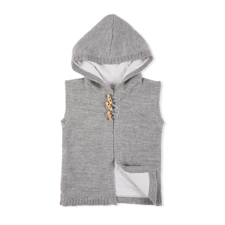 Baby Alpaca Hooded Vest